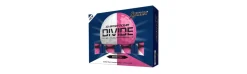 Bolas de Golf Srixon Q-Star Tour Divide 6 White/Pink
