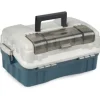 Caja de pesca Lineaeffe de 2 bandejas
