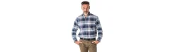 Camisa Spagnolo Oxford Azul-Granate