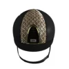 Casco Kep Cromo 2.0 Textile Negro Frontal Circus Marco Oro