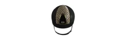 Casco Kep Cromo 2.0 Textile Negro Frontal Circus Marco Oro