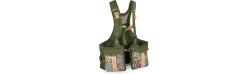 Chaleco Mochila de Caza Nature Marsupio Suede Jungla 18L
