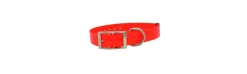 Collar de poliuretano fluorescente Naranja Fosforito
