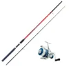 Combo Vega Caña Santana Max 210 + Carrete Vega Duetto 40 + Hilo