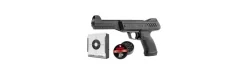 Kit completo: Pistola manual de Balines Gamo P900 + Balines + Dianas