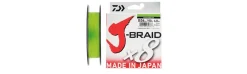 Multifilamento Daiwa J-BRAID X 8 Chartreuse