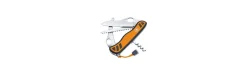 Navaja Victorinox Hunter XT Grip Naranja/Negro