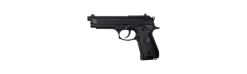 Pistola Airsoft GAs 92 con Hop-Up Negro