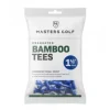 Tees Bamboo Masters 1 1/2" 20 Unidades Azul