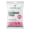 Tees Bamboo Masters 2 1/4" 20 Unidades Rosa